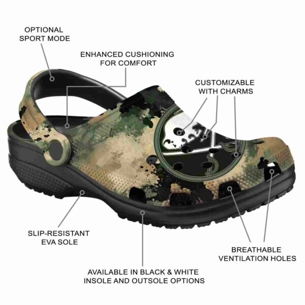 customized buffalo sabres camouflage craze clog new arrival