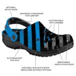 Customized Carolina Panthers Star Spangled Graphic Crocs Best selling