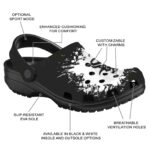 Customized Chicago White Sox Splatter Background Crocs Best selling