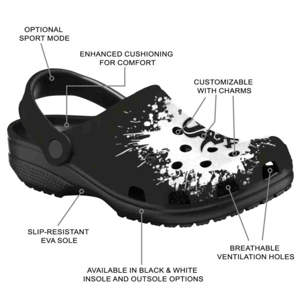 customized chicago white sox splatter background crocs new arrival