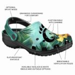 customized cincinnati bearcats tropical vibes clog best selling