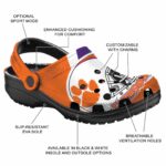 Customized Clemson Tigers Football Helmet Crocs Best selling