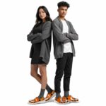 Customized Clemson Tigers Splash Motif Background Crocs Best selling