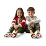Customized Cleveland Browns Zigzag Paint Burst Crocs Best selling