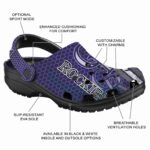 Customized Colorado Rockies Contrasting Stripes Crocs Best selling