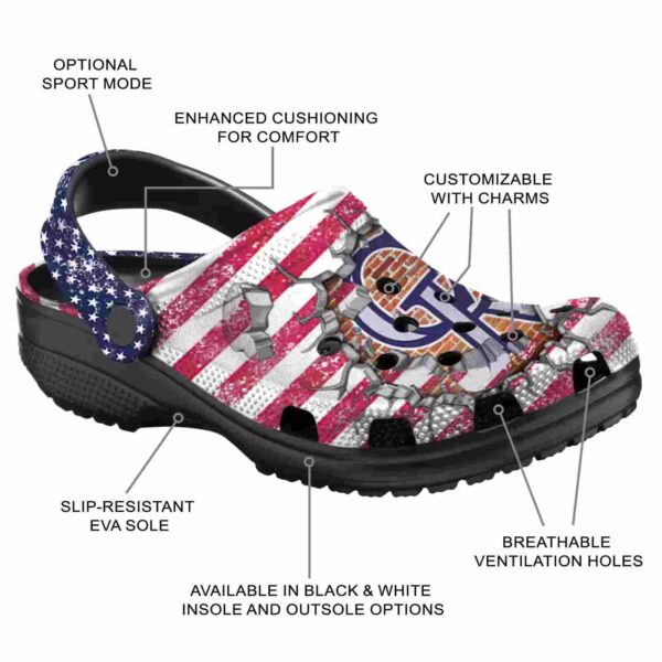 customized colorado rockies freedom splinter crocs new arrival
