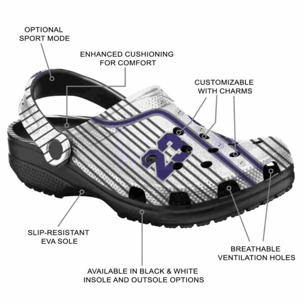 customized colorado rockies pinstripe pattern crocs new arrival
