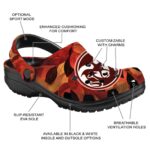 customized colorado state rams autumn leaves clog best selling