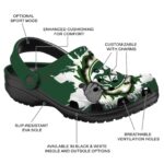 customized colorado state rams gripping hand clog best selling