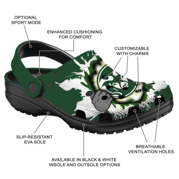 customized colorado state rams gripping hand clog new arrival