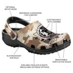 customized dallas mavericks desert camo clog best selling