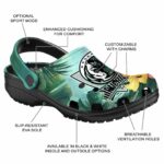 customized dallas mavericks tropical vibes clog best selling