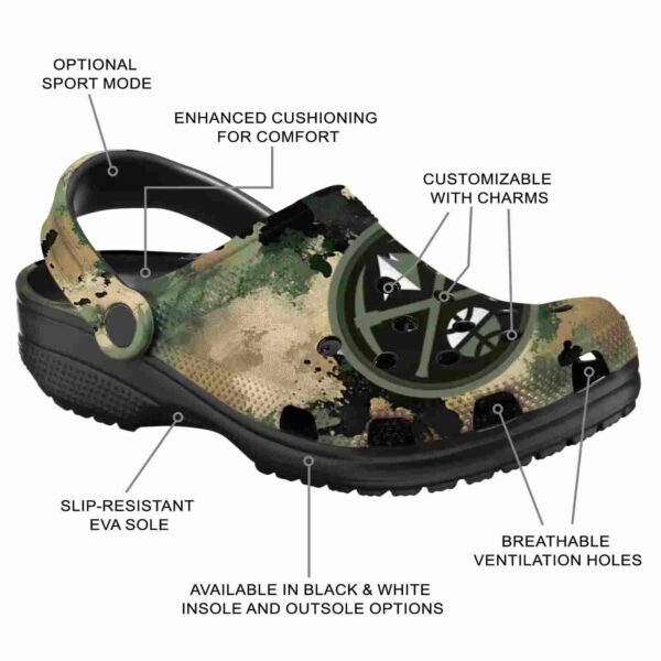 customized denver nuggets camouflage craze clog new arrival