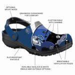 customized drake bulldogs baseball helmet clog best selling