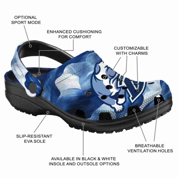 customized drake bulldogs ocean waves clog new arrival