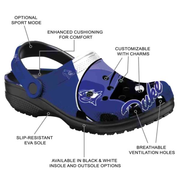 customized duke blue devils baseball helmet crocs new arrival