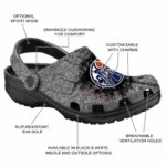 customized edmonton oilers cracked ground texture clog best selling