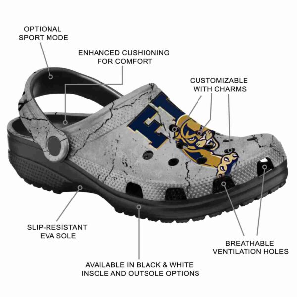customized fiu panthers cracked texture clog new arrival