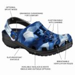 customized fiu panthers ocean waves clog best selling