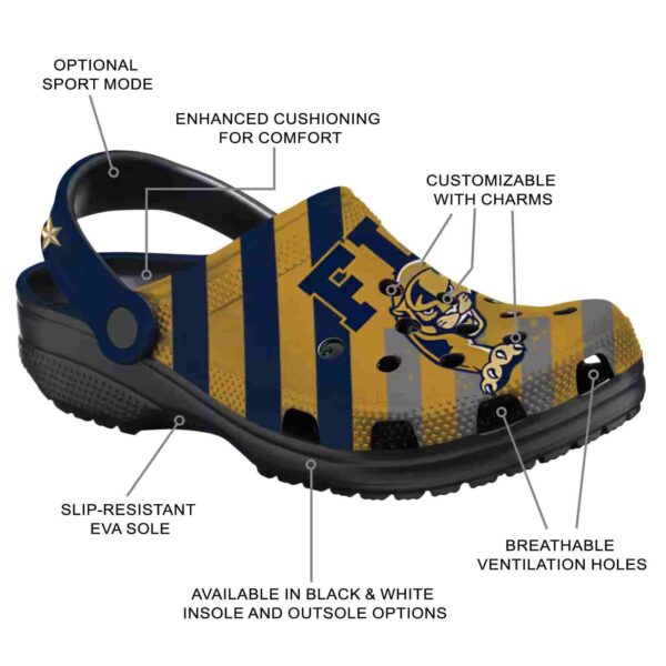 customized fiu panthers star spangled graphic clog new arrival