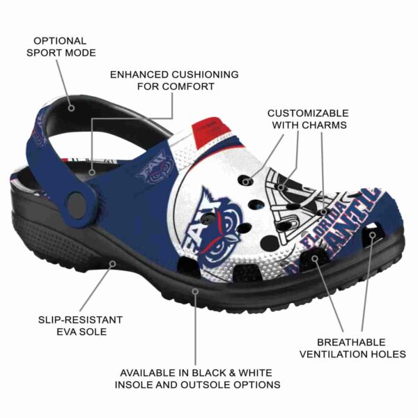customized florida atlantic owls football helmet clog new arrival