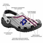 Customized Florida Gators Pinstripe Pattern Crocs Best selling