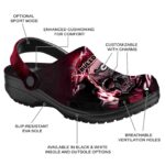 Customized Georgia Bulldogs Gothic Skull Crocs Best selling