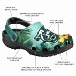 customized georgia state panthers tropical vibes clog best selling