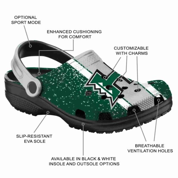 customized hawaii rainbow warriors vertical stripes clog new arrival