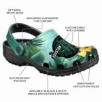 customized houston rockets tropical vibes clog best selling