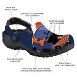 Customized Illinois Fighting Illini Baseball Helmet Crocs Best selling