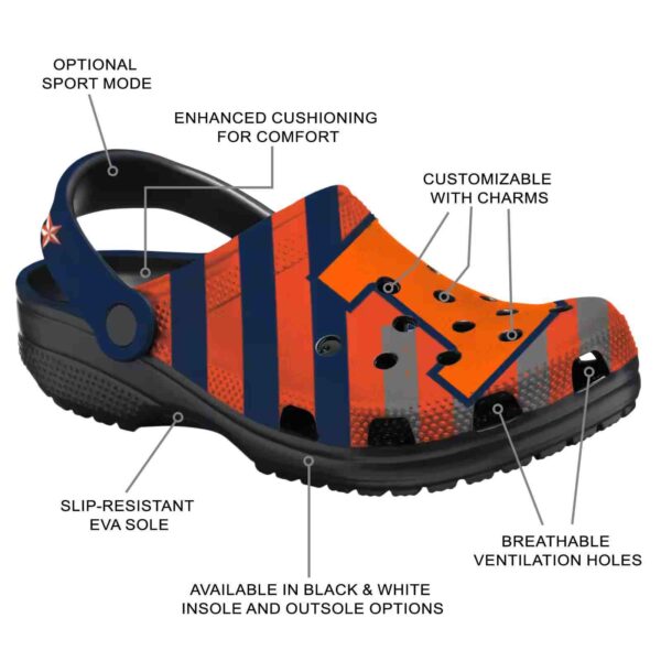 customized illinois fighting illini star spangled graphic crocs new arrival