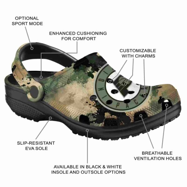 customized indiana pacers camouflage craze clog new arrival