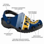 customized indiana pacers vibrant dual tone clog best selling