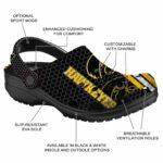 Customized Iowa Hawkeyes Contrasting Stripes Crocs Best selling