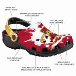 customized iowa state cyclones splatter pattern clog best selling