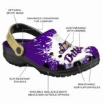 Customized James Madison Dukes Splash Art Clog