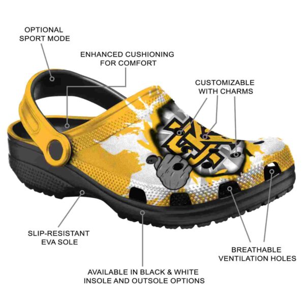 customized kennesaw state owls gripping hand clog new arrival