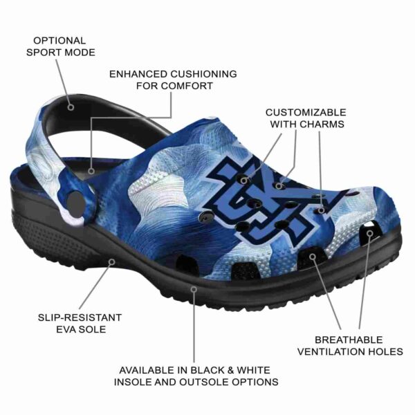 customized kennesaw state owls ocean waves clog new arrival