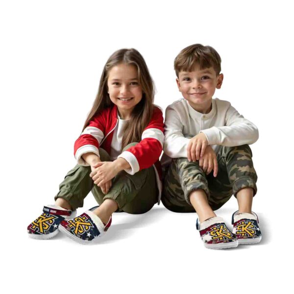customized kennesaw state owls patriotic stripes clog fashion forward
