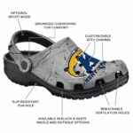 customized kent state golden flashes cracked texture clog best selling