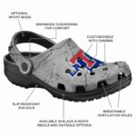 customized la tech cracked texture clog best selling
