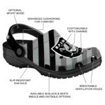 Customized Las Vegas Raiders Star Spangled Graphic Crocs Best selling