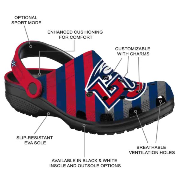 customized liberty flames star spangled graphic clog new arrival