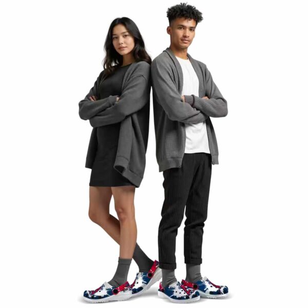 customized los angeles angels splatter pattern crocs top rated