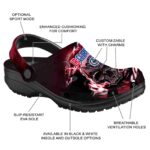 customized los angeles clippers gothic skull clog best selling