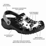 customized los angeles kings splash art clog best selling