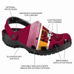 customized miami heat vibrant dual tone clog best selling