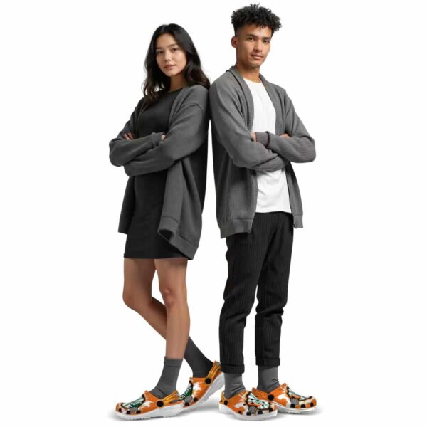 customized miami hurricanes gripping hand crocs top rated