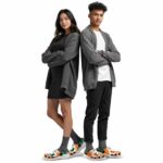 Customized Miami Hurricanes Splatter Pattern Crocs Best selling